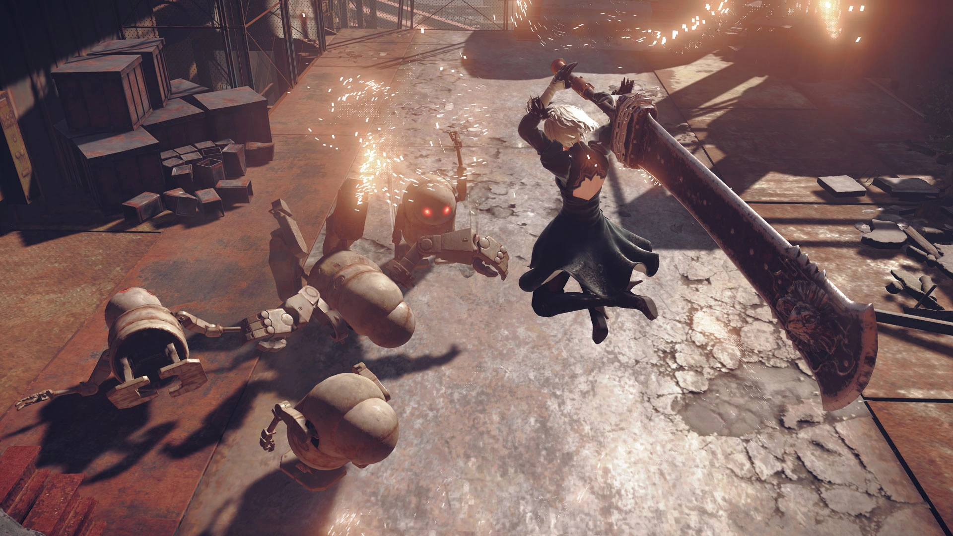 Скриншот NieR: Automata 8